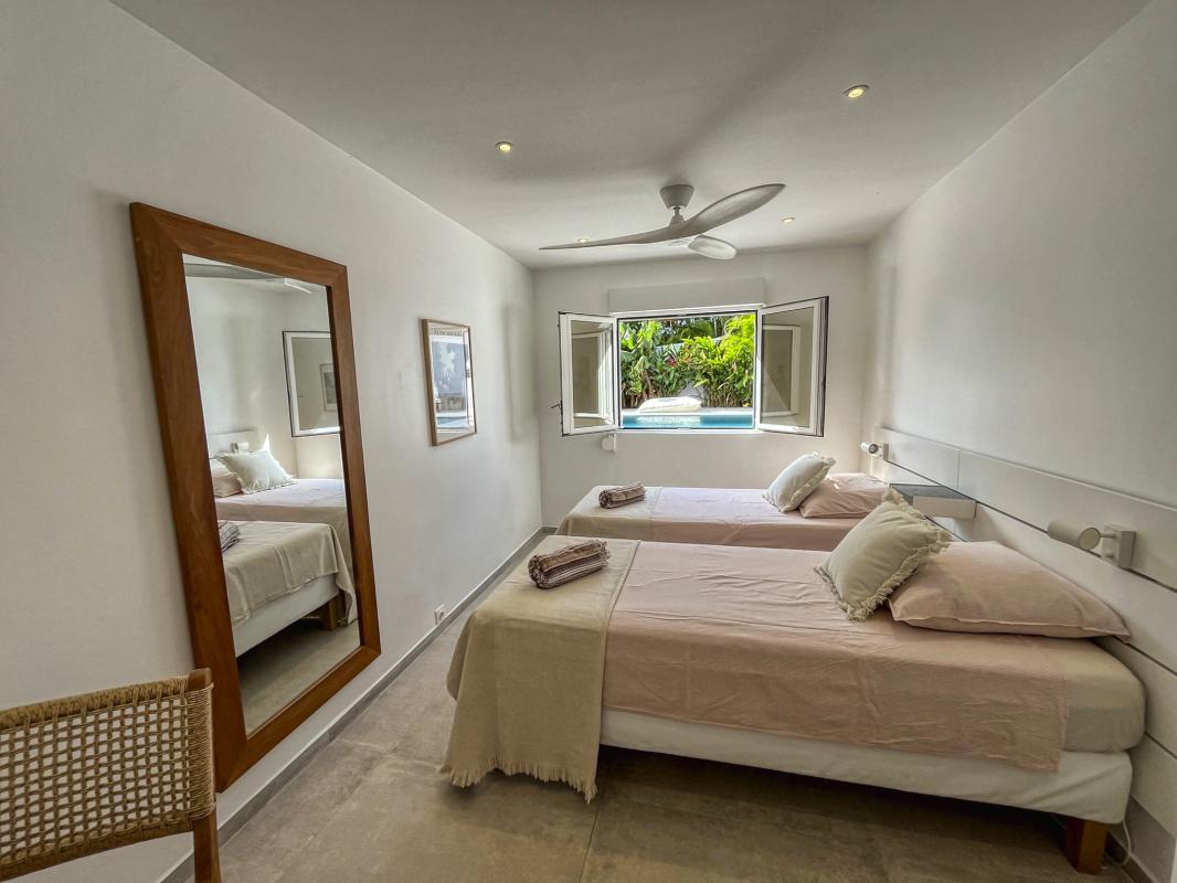 13. Location villa piscine roof top vue mer Saint François Guadeloupe-RDC Chb2